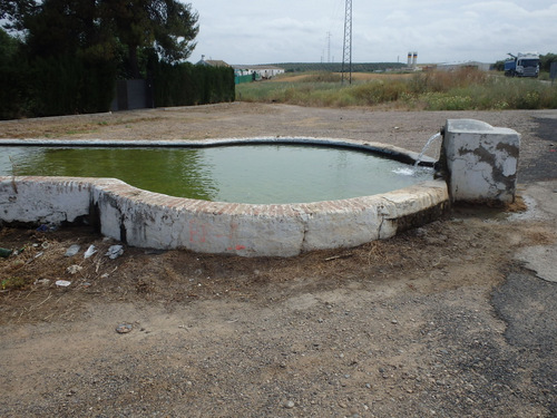 An old Travelers Water Trough.